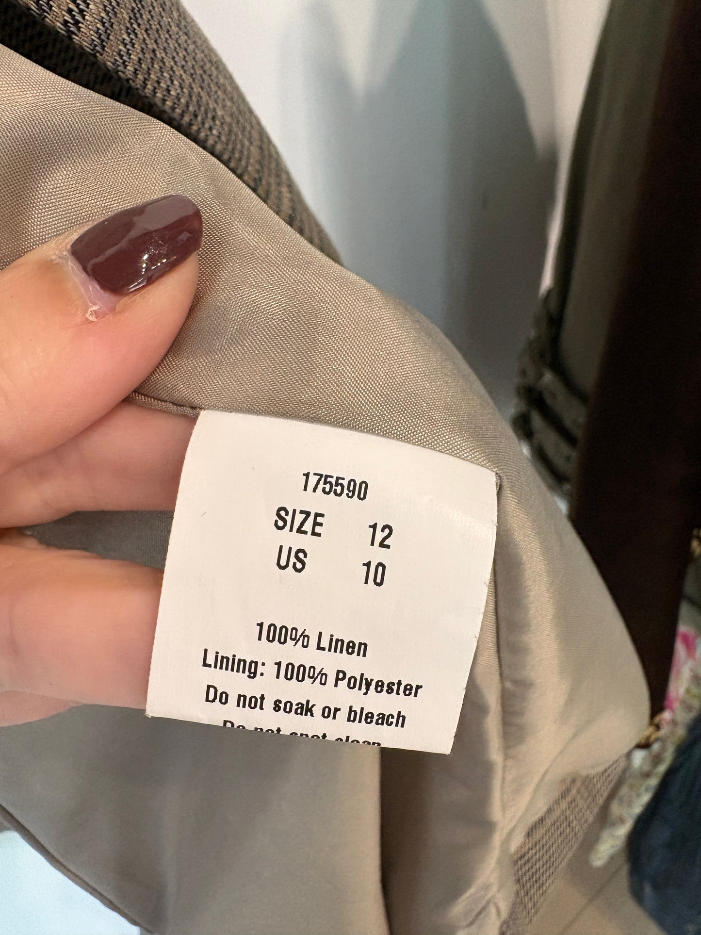 Bianca Spender Longline Blazer ~ size 12