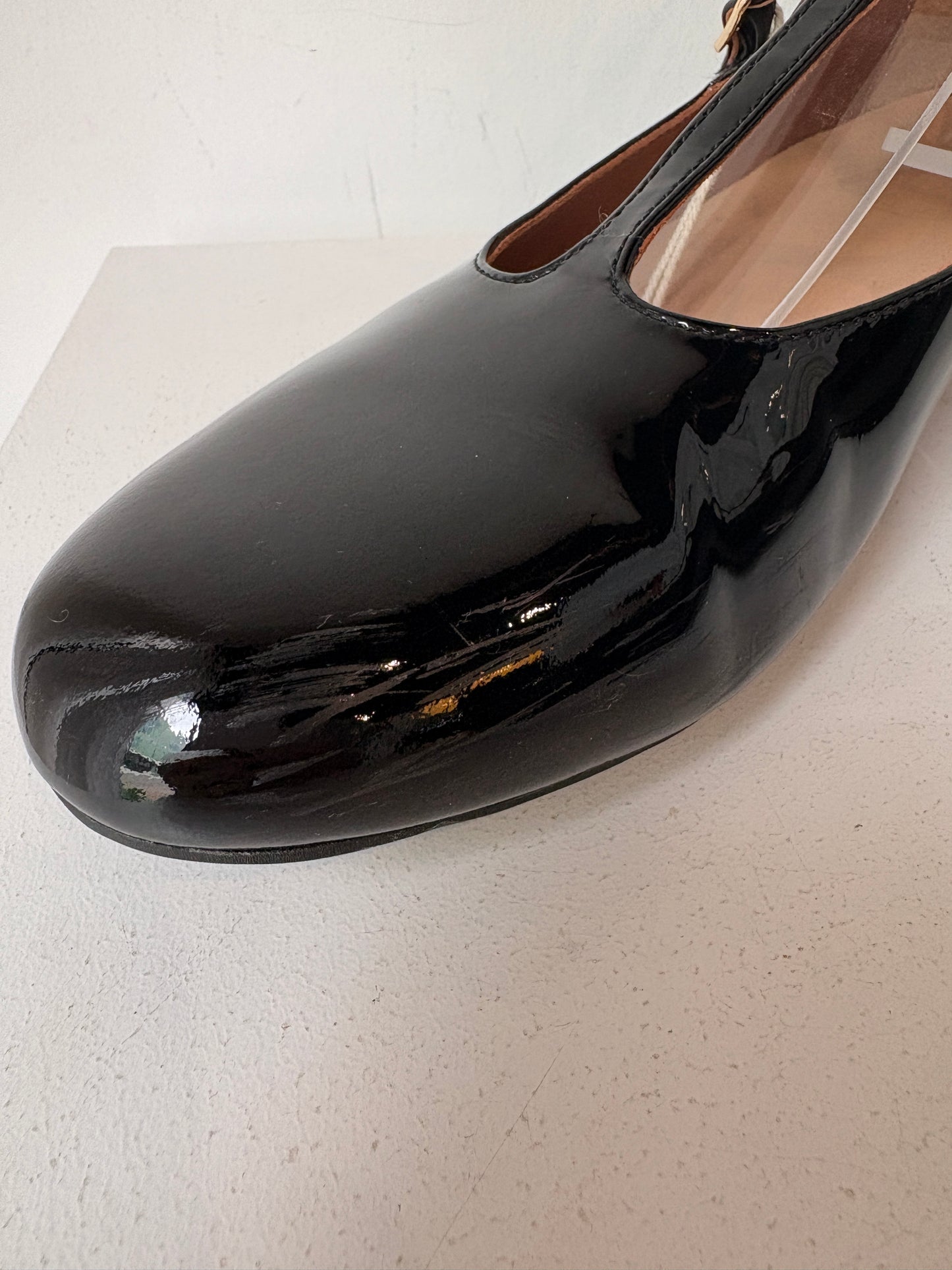 Bared 'Woodhen' Mary-Janes ~ Size 41