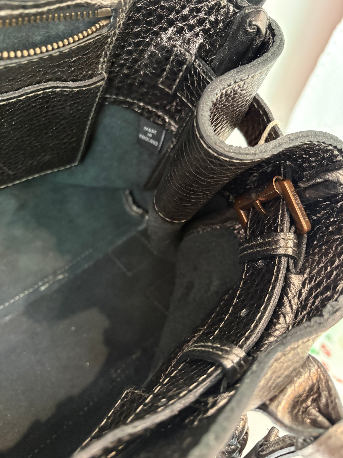 Mulberry 'Bayswater' Braided Metallic Tote