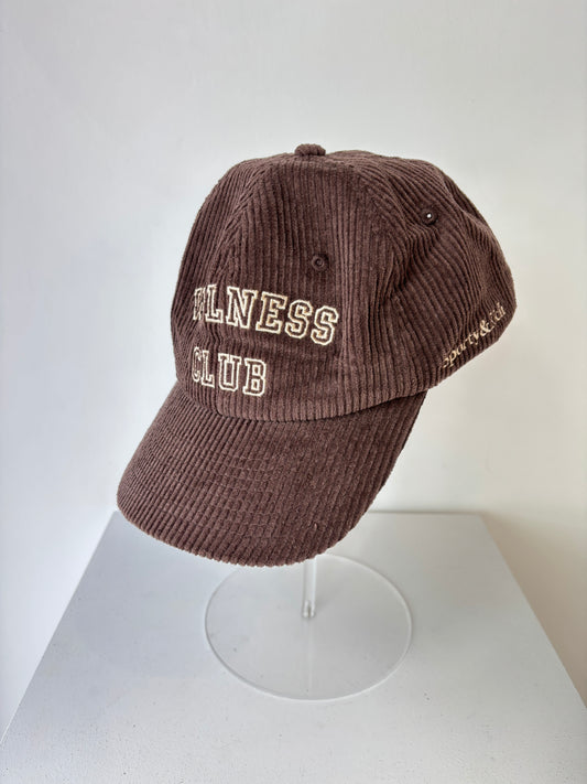 Sporty & Rich corduroy cap