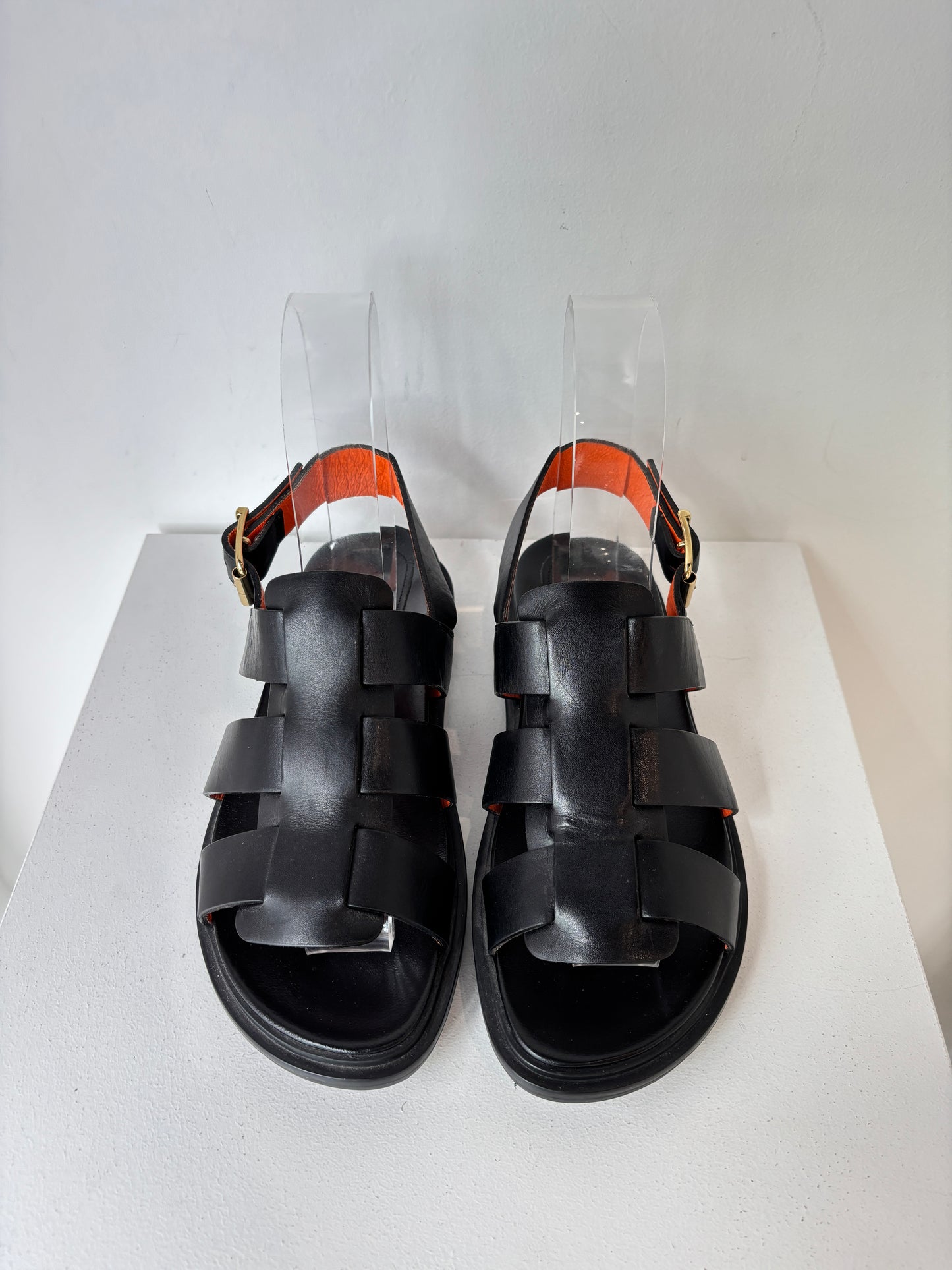 Marni 'Gladiator Fussbett' sandals ~ size 38