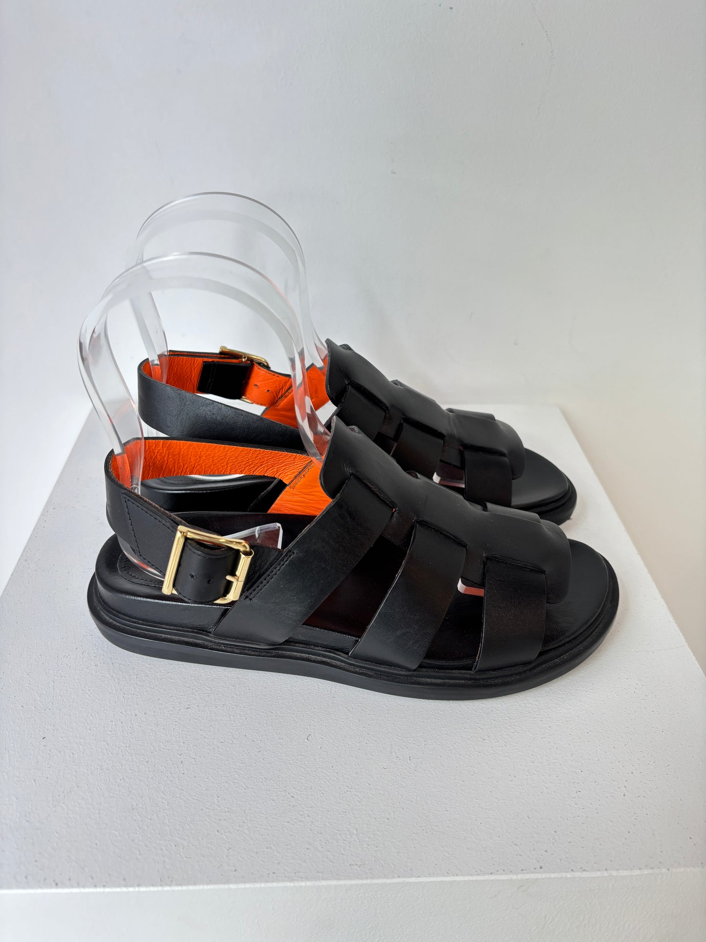 Marni 'Gladiator Fussbett' sandals ~ size 38