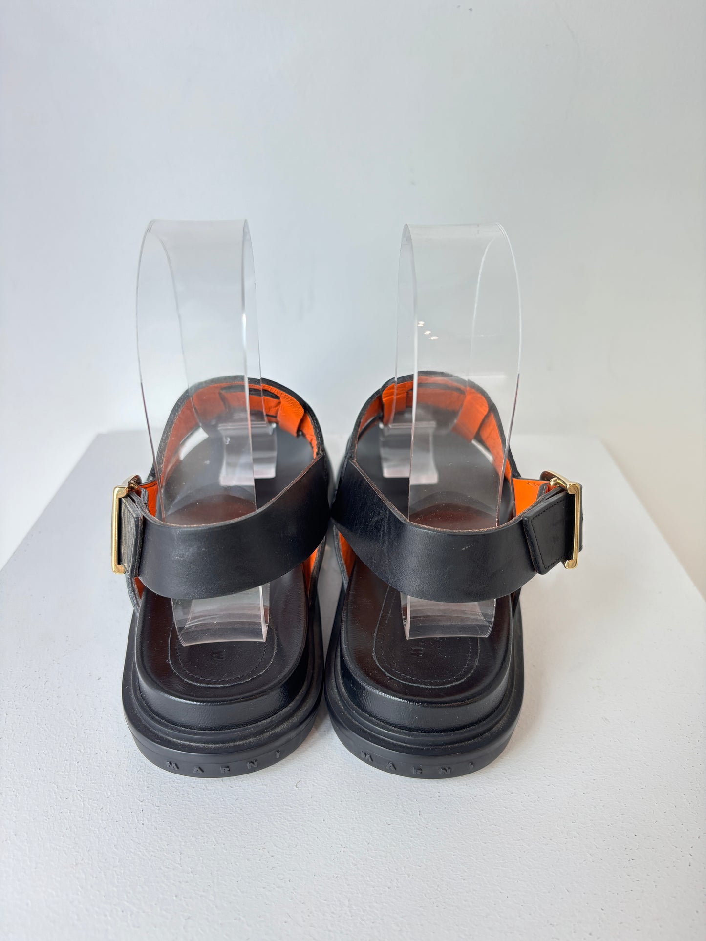 Marni 'Gladiator Fussbett' sandals ~ size 38