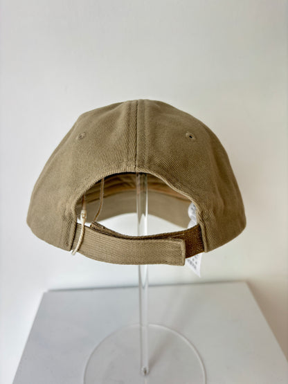 Balenciaga beige logo cap