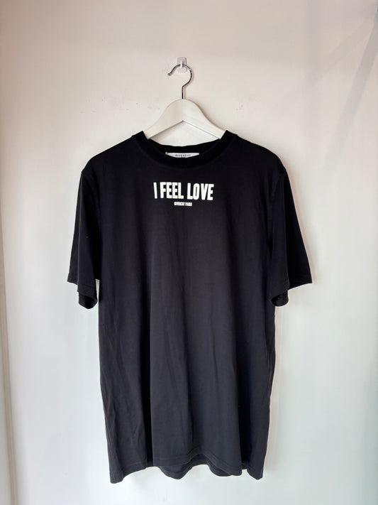 Givenchy 'I Feel Love' tee ~ size M