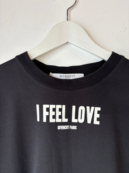 Givenchy 'I Feel Love' tee ~ size M