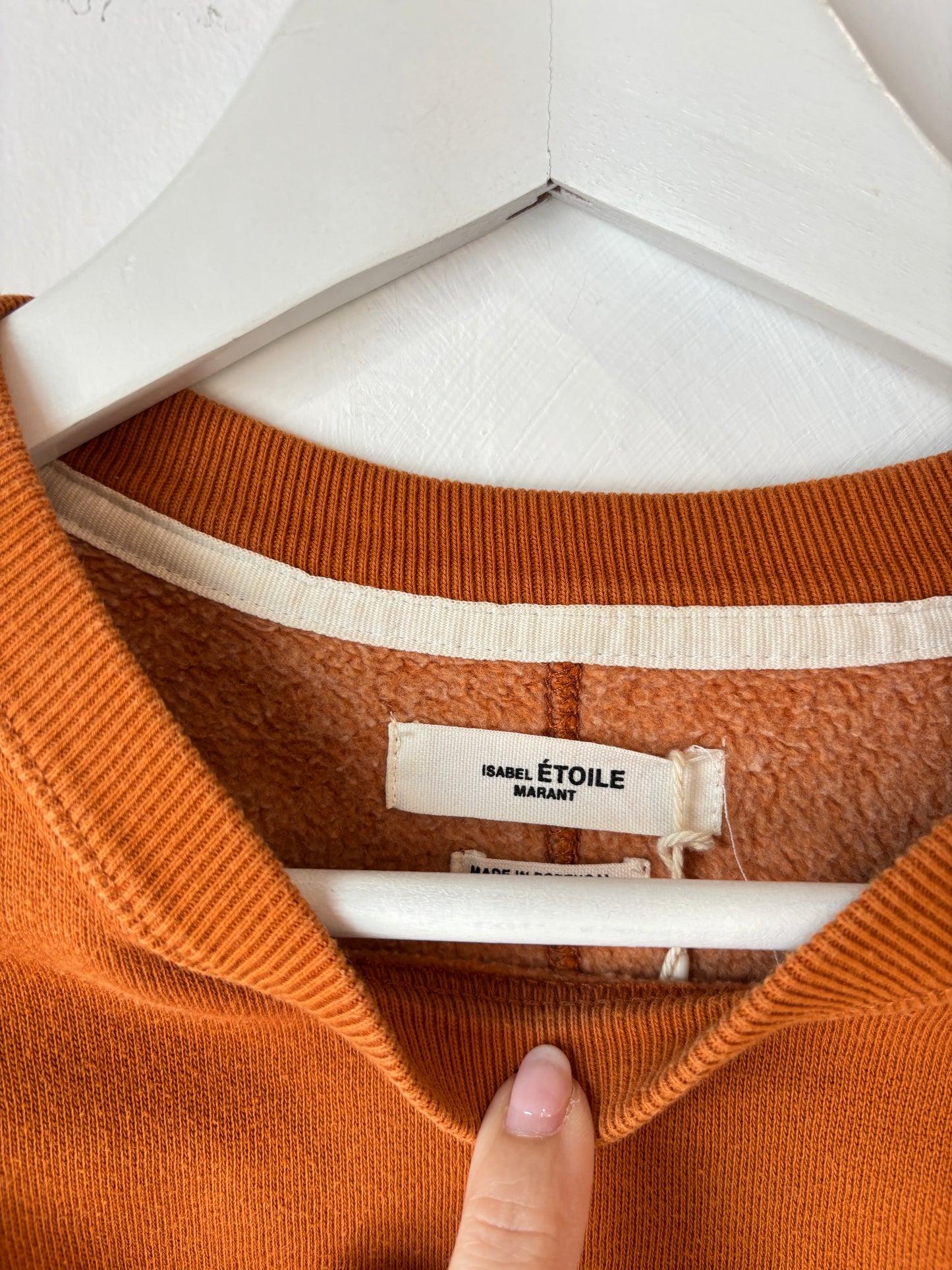 Isabel Marant Etoile logo sweatshirt ~ size 42 (au 12)