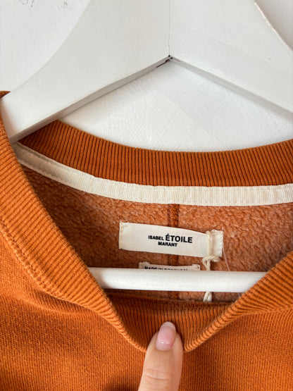 Isabel Marant Etoile logo sweatshirt ~ size 42 (au 12)