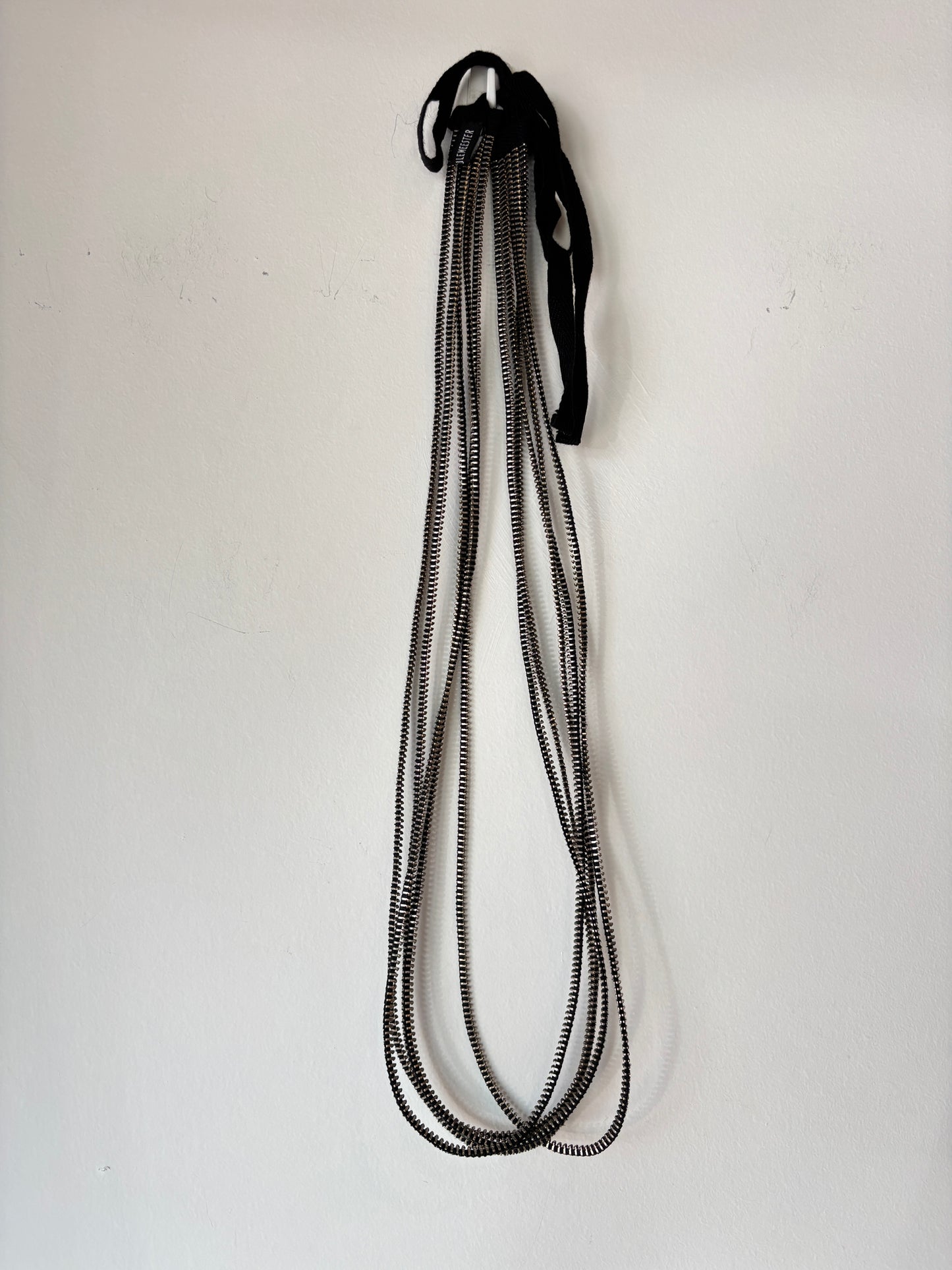 Ann Demeulemeester zipper necklace