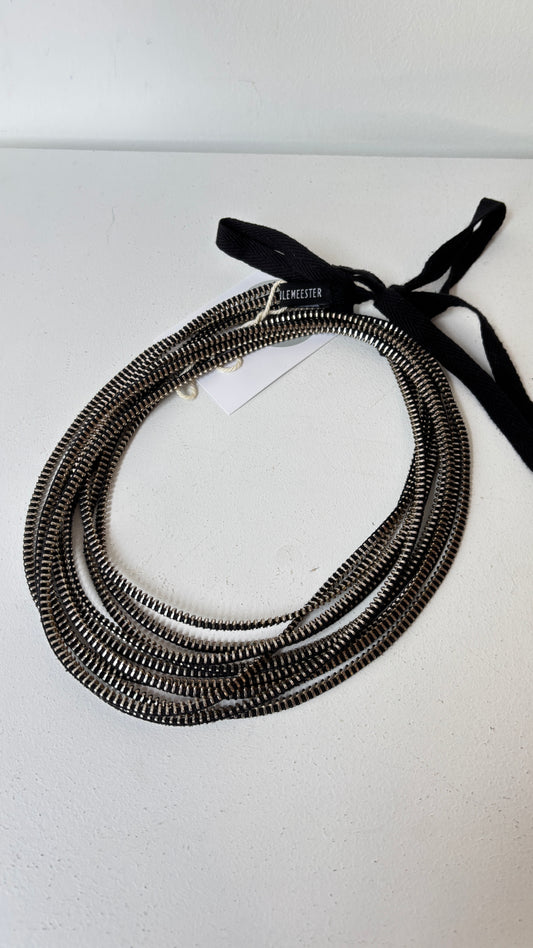 Ann Demeulemeester zipper necklace