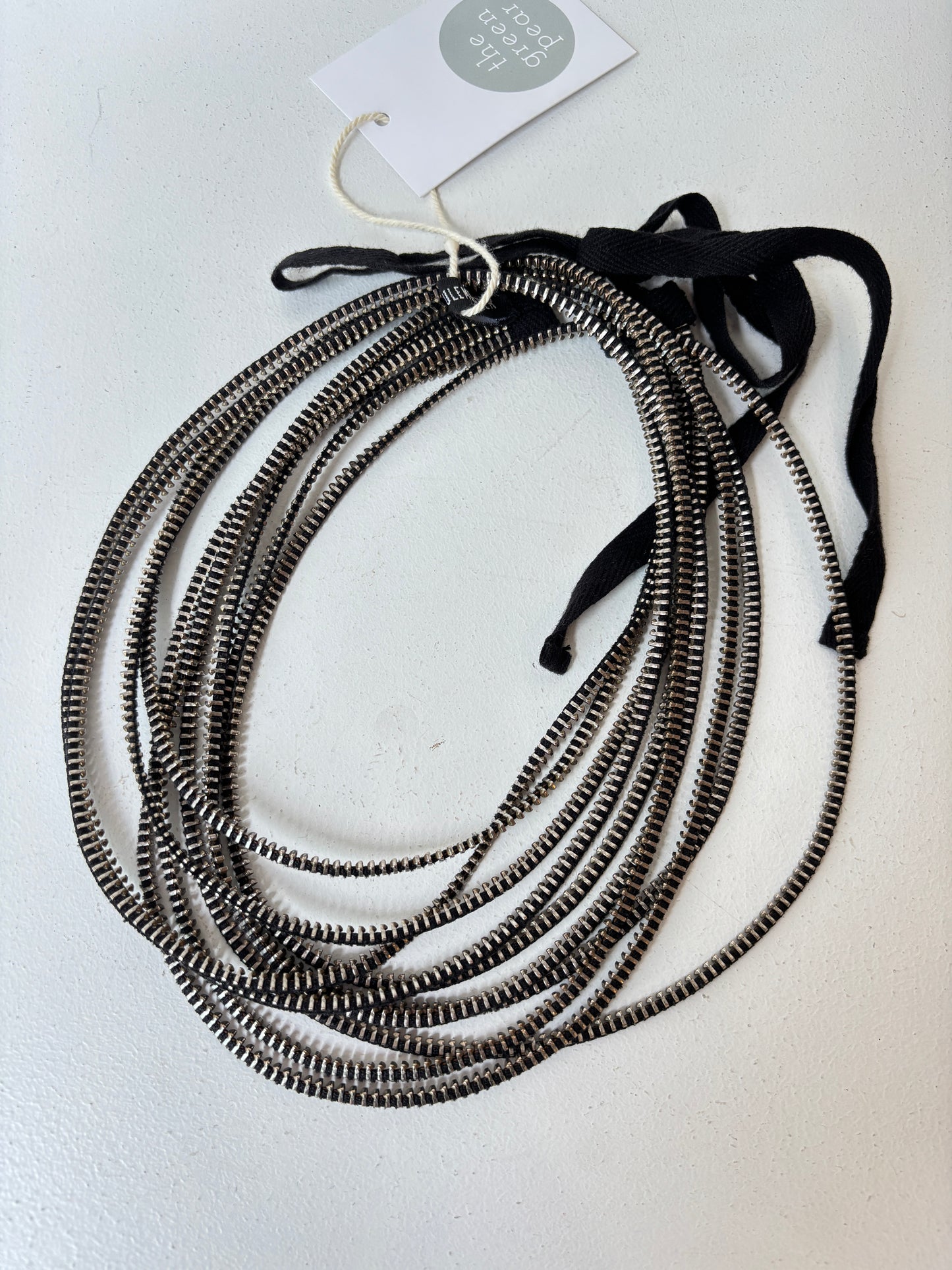 Ann Demeulemeester zipper necklace