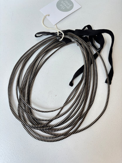 Ann Demeulemeester zipper necklace
