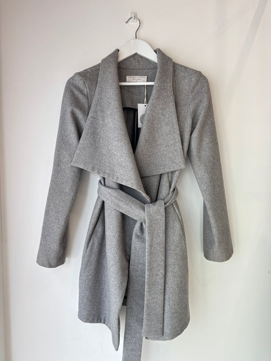 Viktoria & Woods Drape Coat ~ size 0 (au 8)