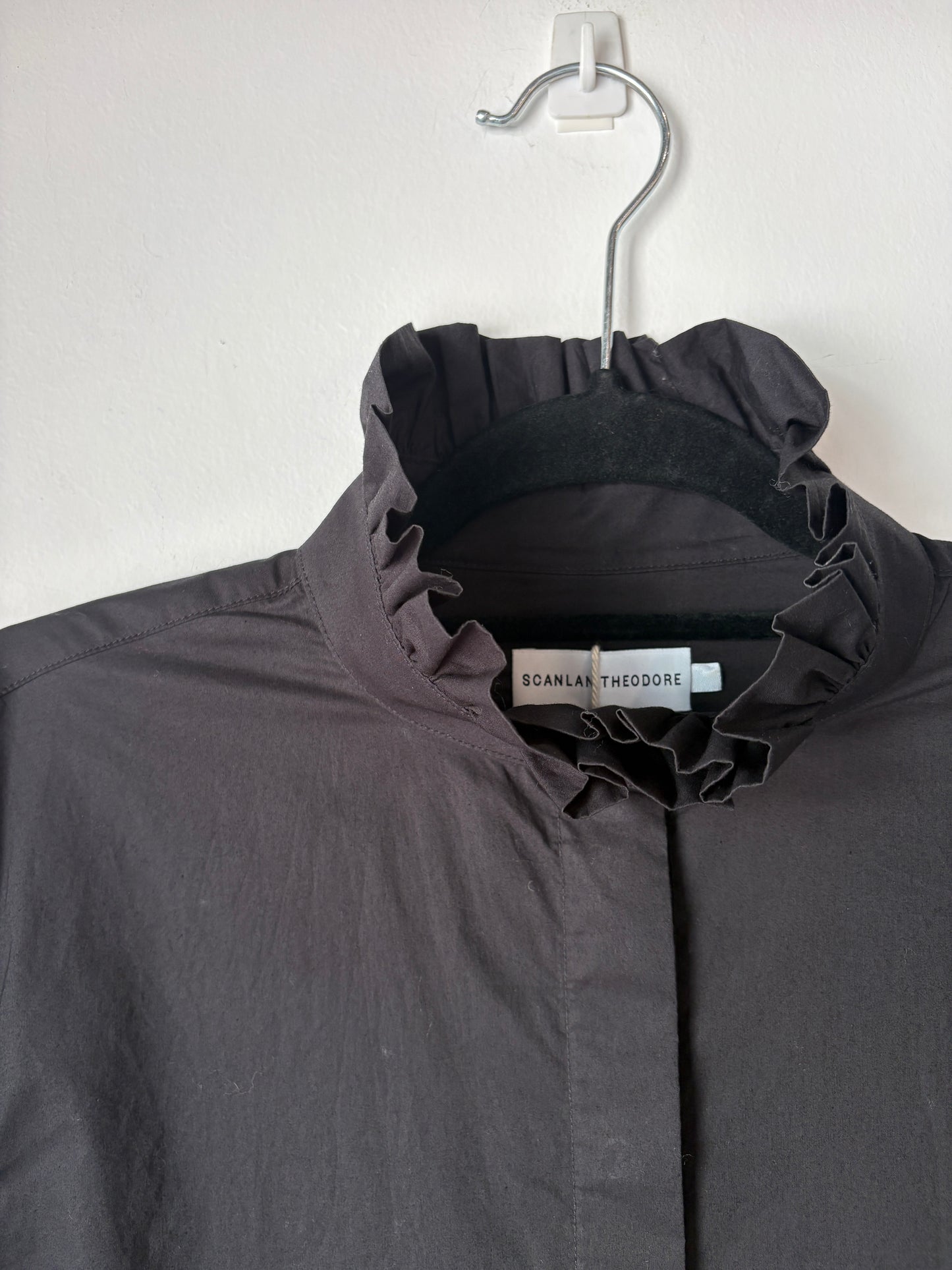 Scanlan Theodore Frill Neck Shirt ~ size 8