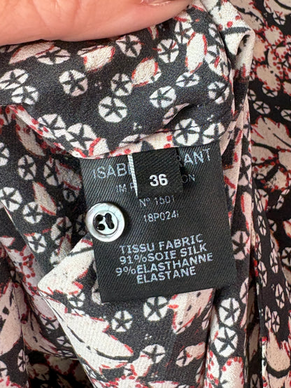 Isabel Marant Silk Shirt ~ size 36 (au 8)