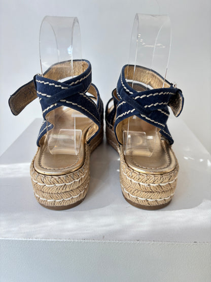 Prada suede espadrille sandals ~ size 41