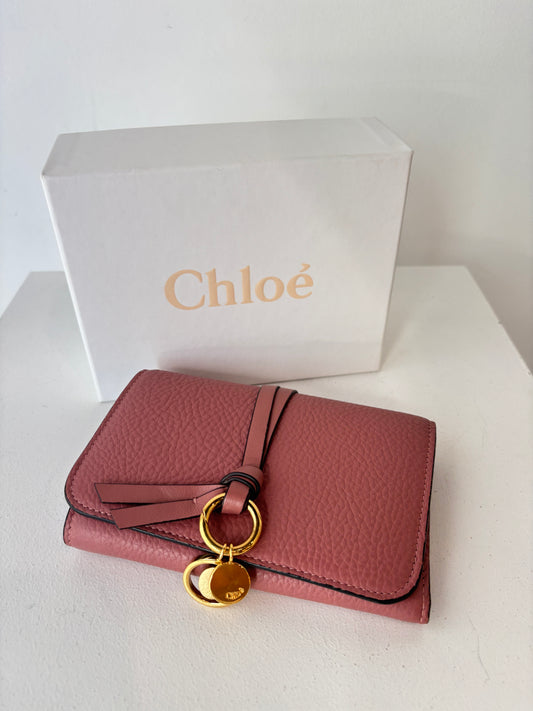 Chloe 'Alphabet' tri fold wallet