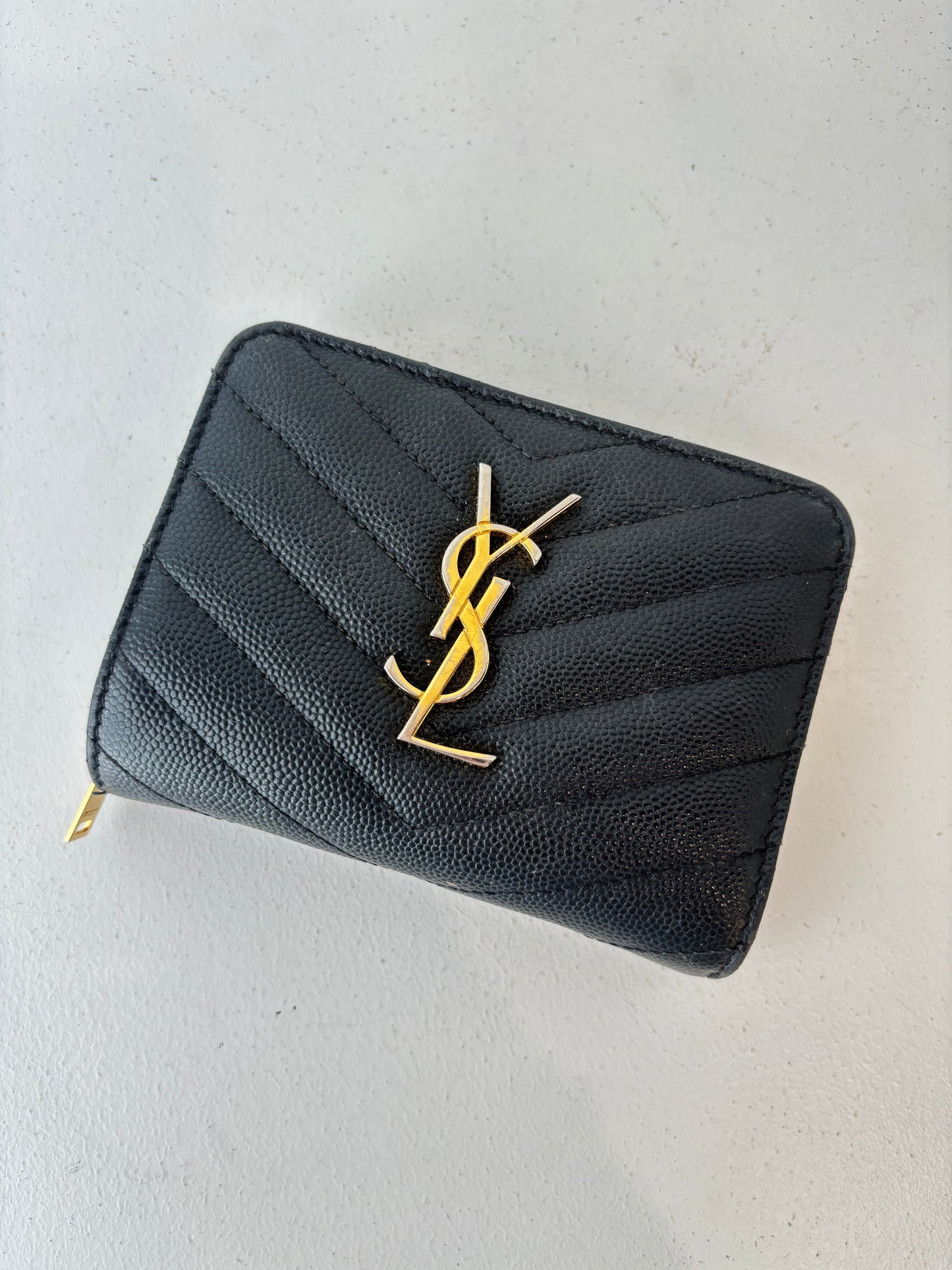 Saint Laurent "Cassandre' wallet