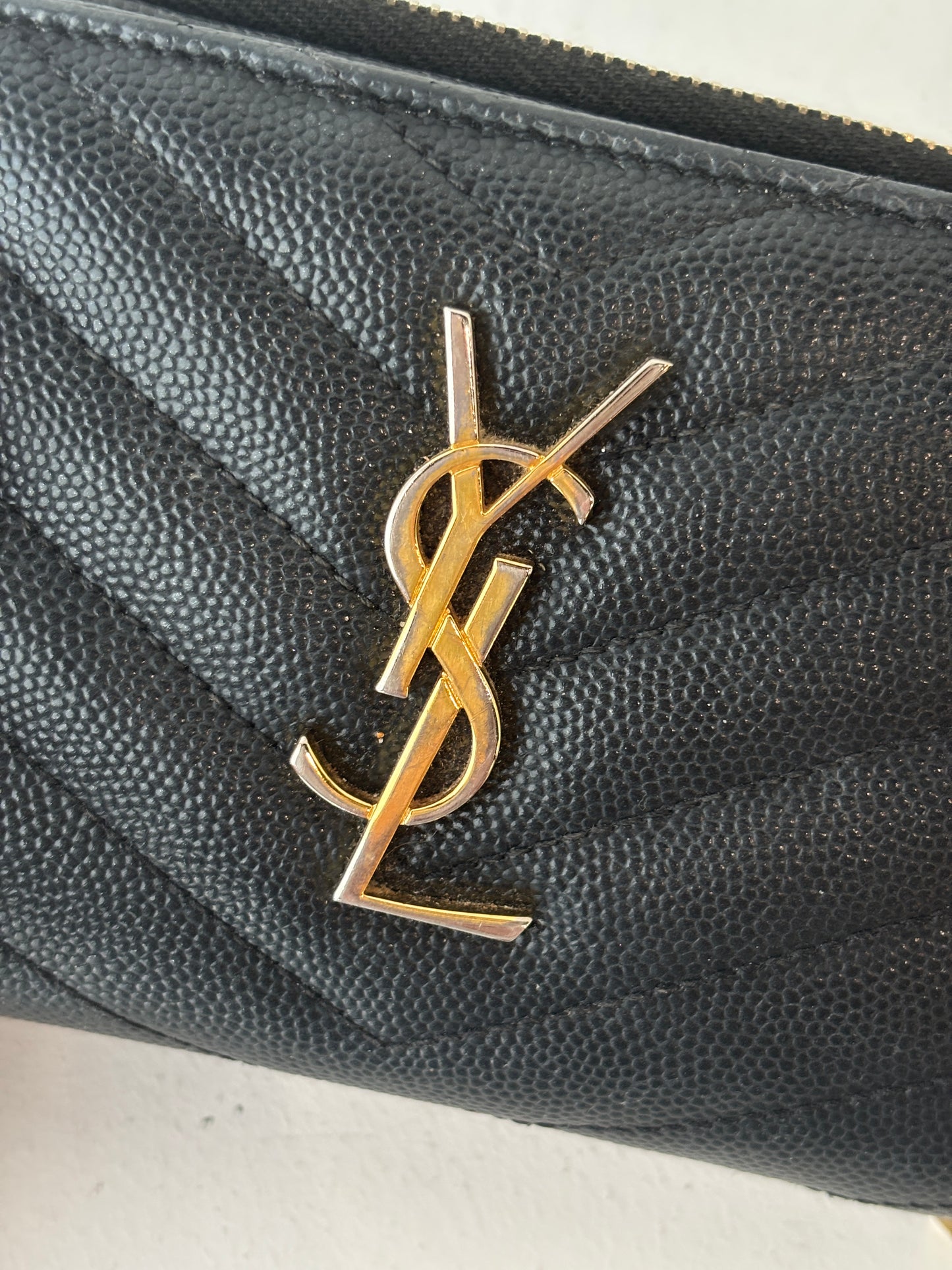 Saint Laurent "Cassandre' wallet