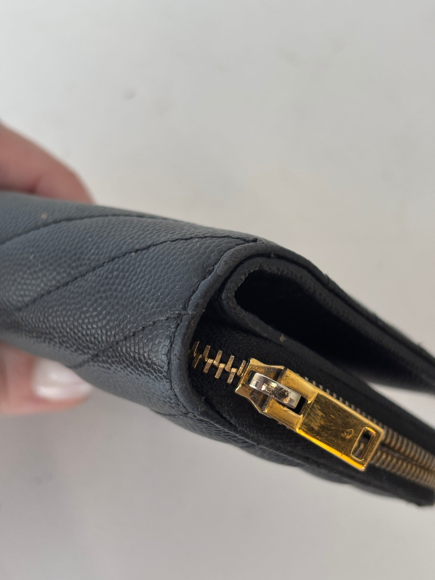 Saint Laurent "Cassandre' wallet