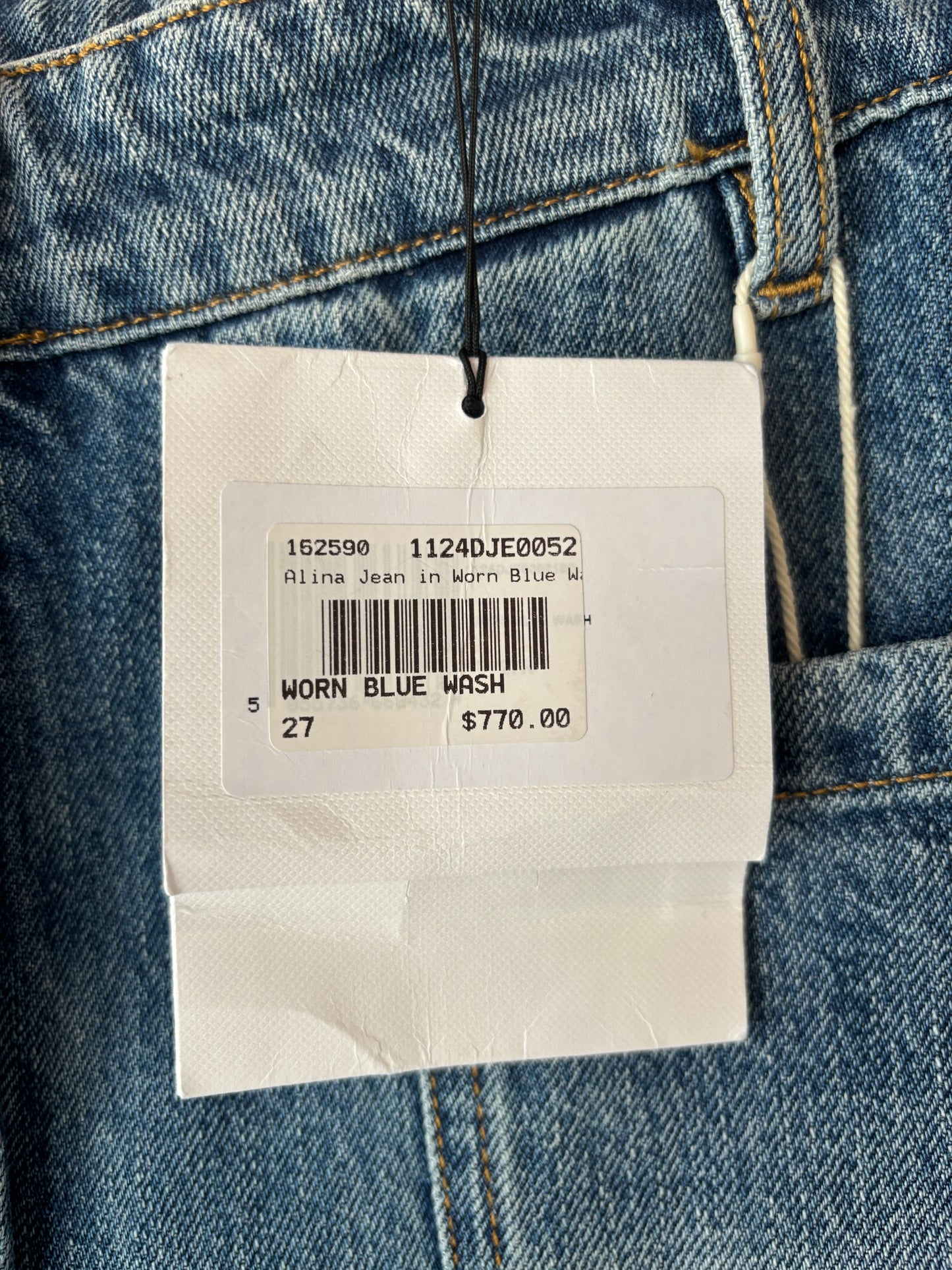 Victoria Beckham 'Alina' jeans ~ size 27 (au 9)