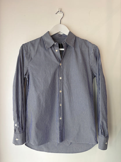 Nili Lotan stripe shirt ~ sz XS