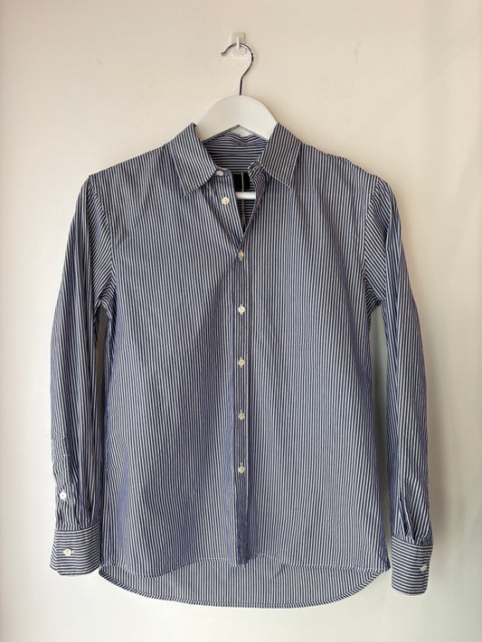 Nili Lotan stripe shirt ~ sz XS
