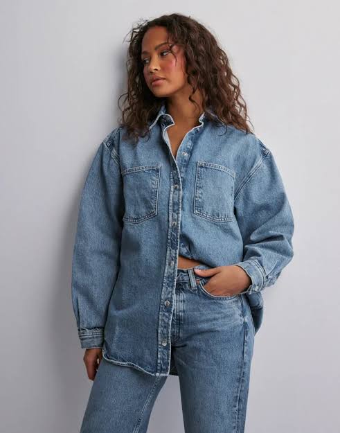 Samsoe Samsoe 'Eleanor' Denim Shirt - Sz S