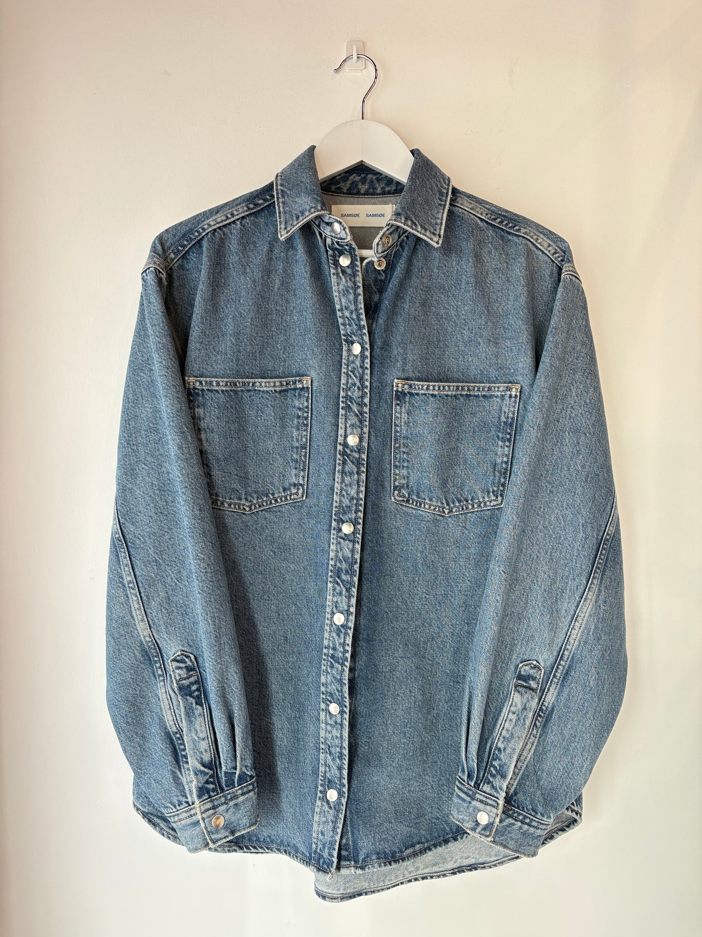 Samsoe Samsoe 'Eleanor' Denim Shirt - Sz S