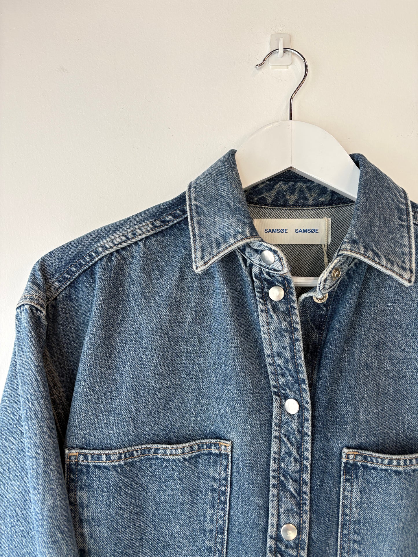 Samsoe Samsoe 'Eleanor' Denim Shirt - Sz S