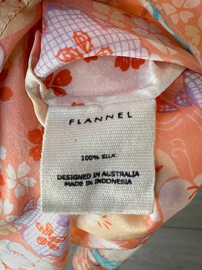 Flannel Silk Dress ~ size 1 (au 10)