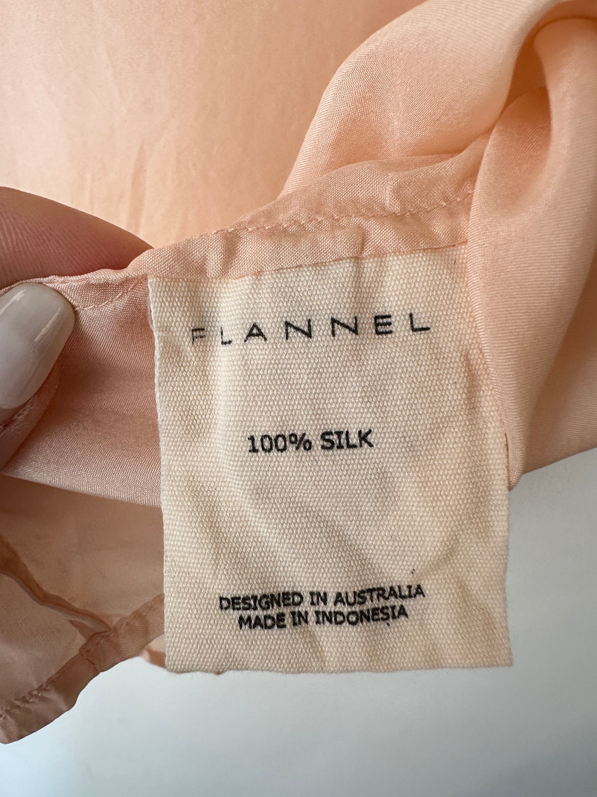 Flannel 'Amal' Shirt ~ size 0 (au 8)