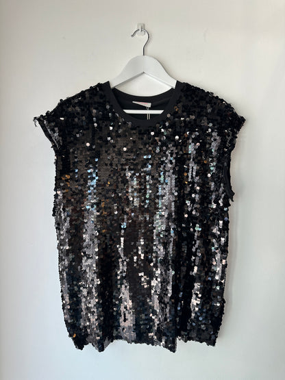 Sass & Bide Sequin Top ~ size 10