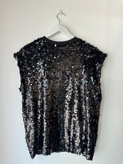 Sass & Bide Sequin Top ~ size 10