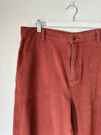 Flannel 'Selina' Pants ~ size 4 (au 14)