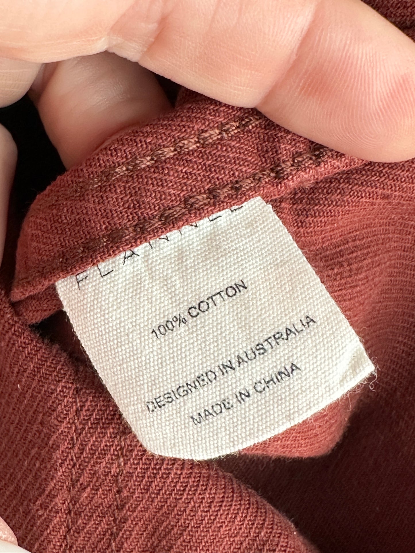 Flannel 'Selina' Pants ~ size 4 (au 14)