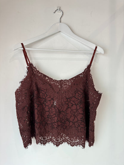 Flannel 'Tilly' Cami ~ size Medium/Large