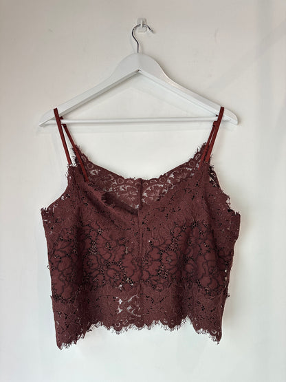 Flannel 'Tilly' Cami ~ size Medium/Large