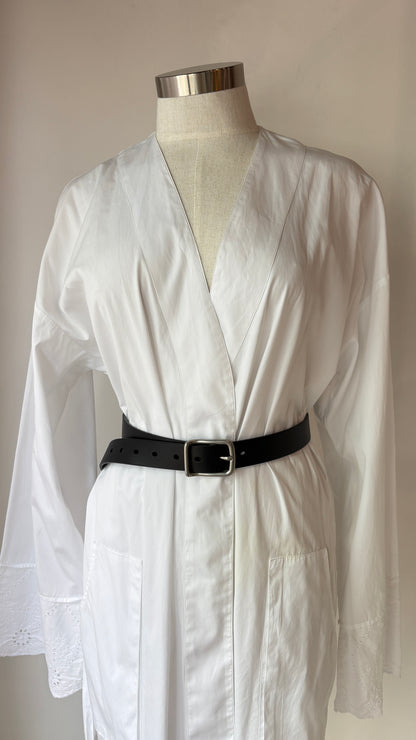 CAMILLA AND MARC BLACK 'ELSA' LEATHER BELT - SZ S/M