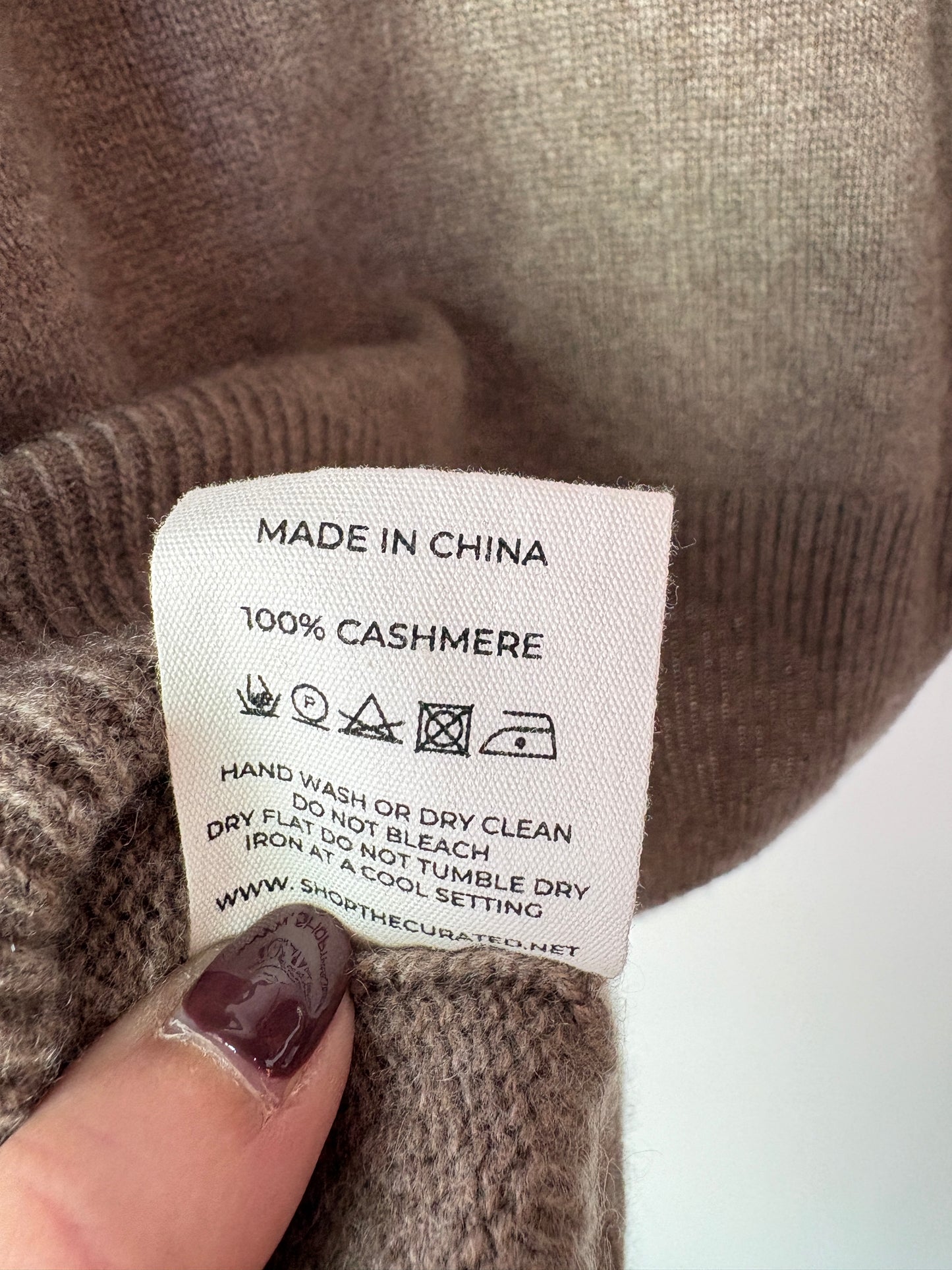 The Curated 'Classic' Knit ~ size Small