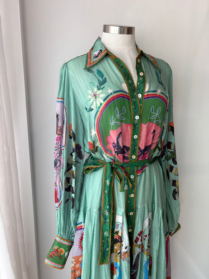 Alemais 'Evergreen' Dress ~ size 12