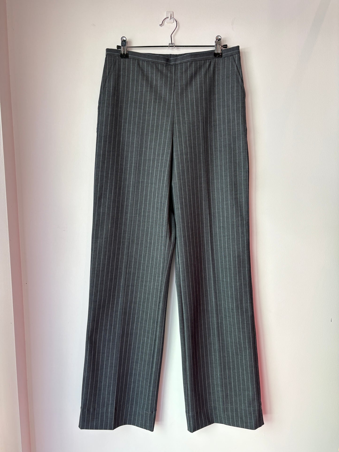 Ganni Pinstripe Pants ~ size 36 (au 8)
