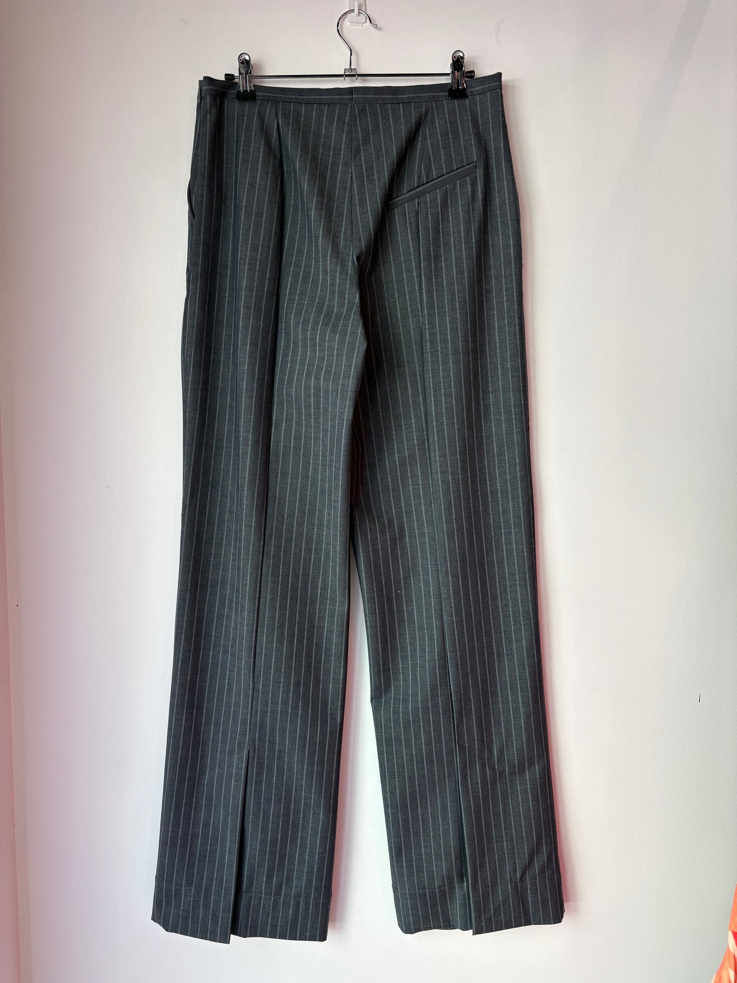 Ganni Pinstripe Pants ~ size 36 (au 8)