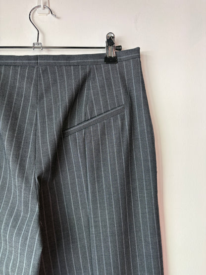 Ganni Pinstripe Pants ~ size 36 (au 8)