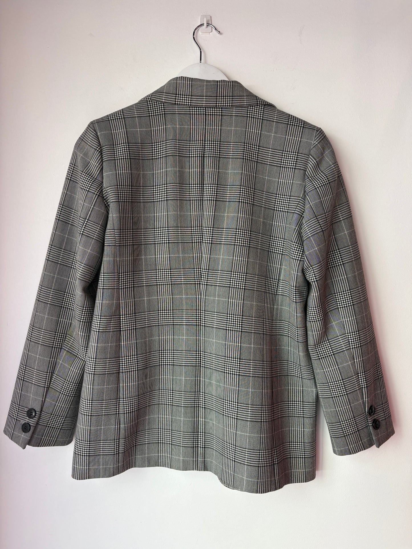 Ganni Check Blazer ~ size 36 (au 8)