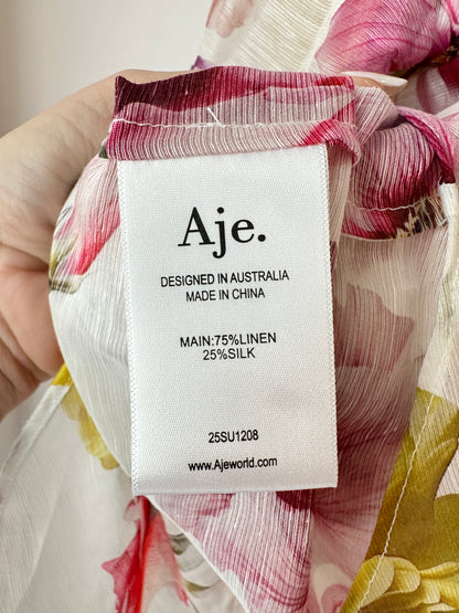 Aje 'Fleur' Shirt ~ size 12
