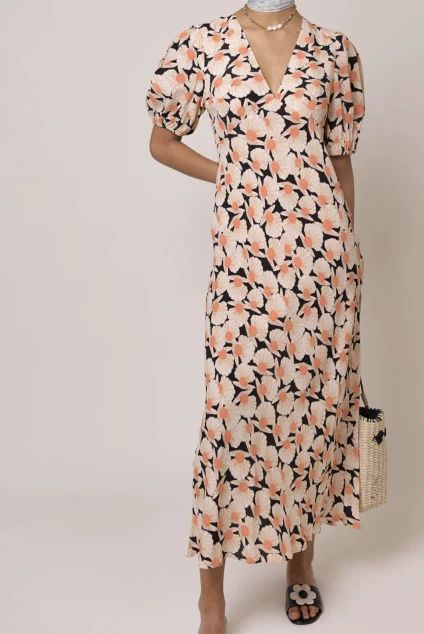 Rixo 'Poppy Pearl Shell' Dress ~ size Small