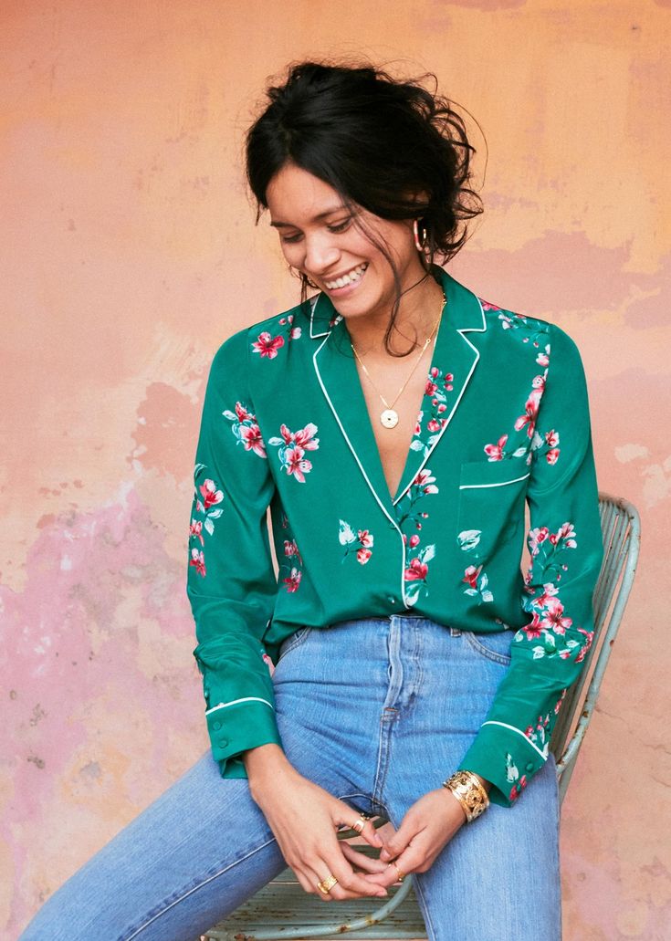 Sezane 'Elisa' Shirt ~ size 36 (au 10)