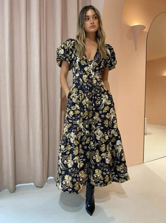 Shona Joy Midi Dress ~ size 10